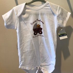 18 mo. NWT Harvard freshman onesie